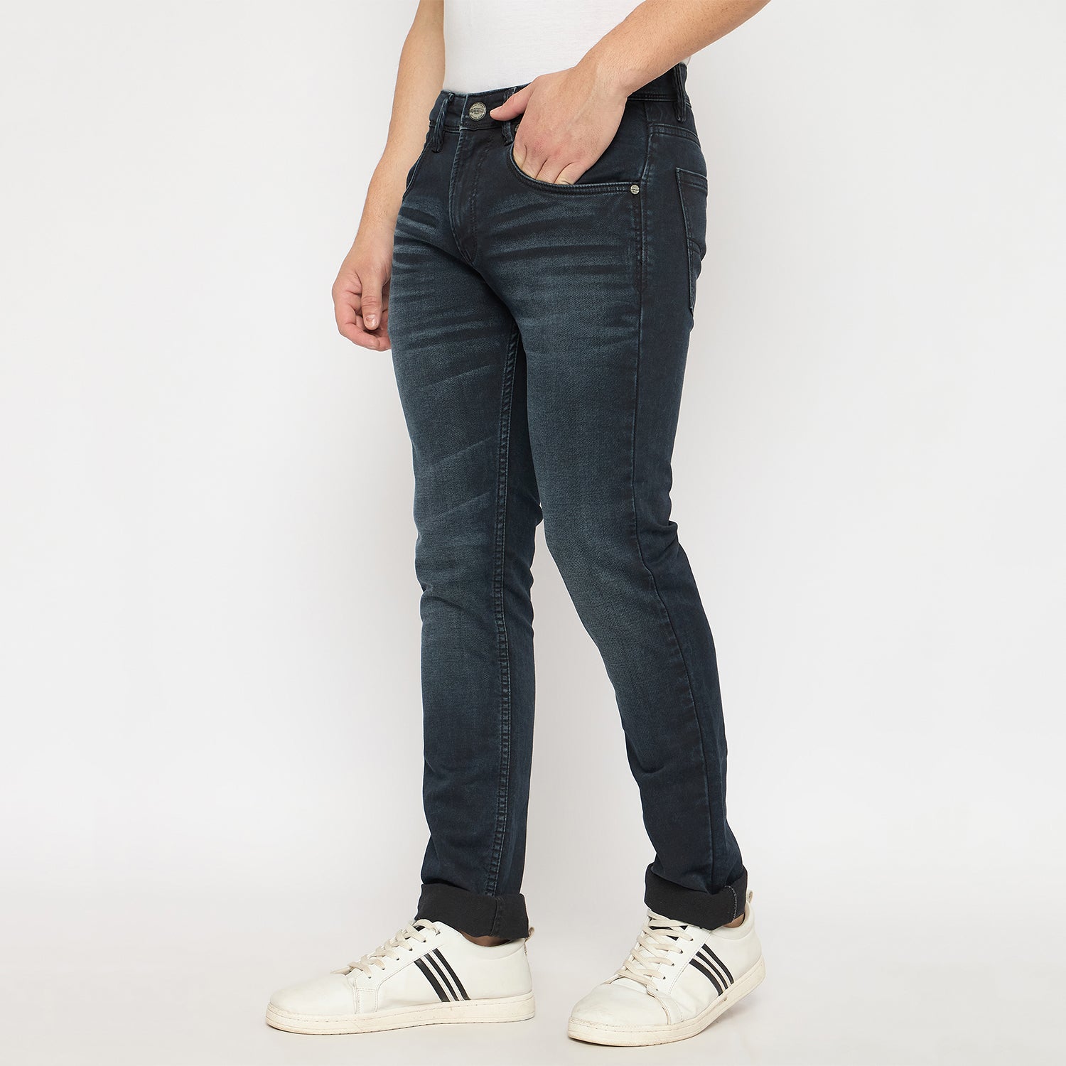 Duke Urban Men Narrow Bottom Stretchable Jeans (SDD5677N)