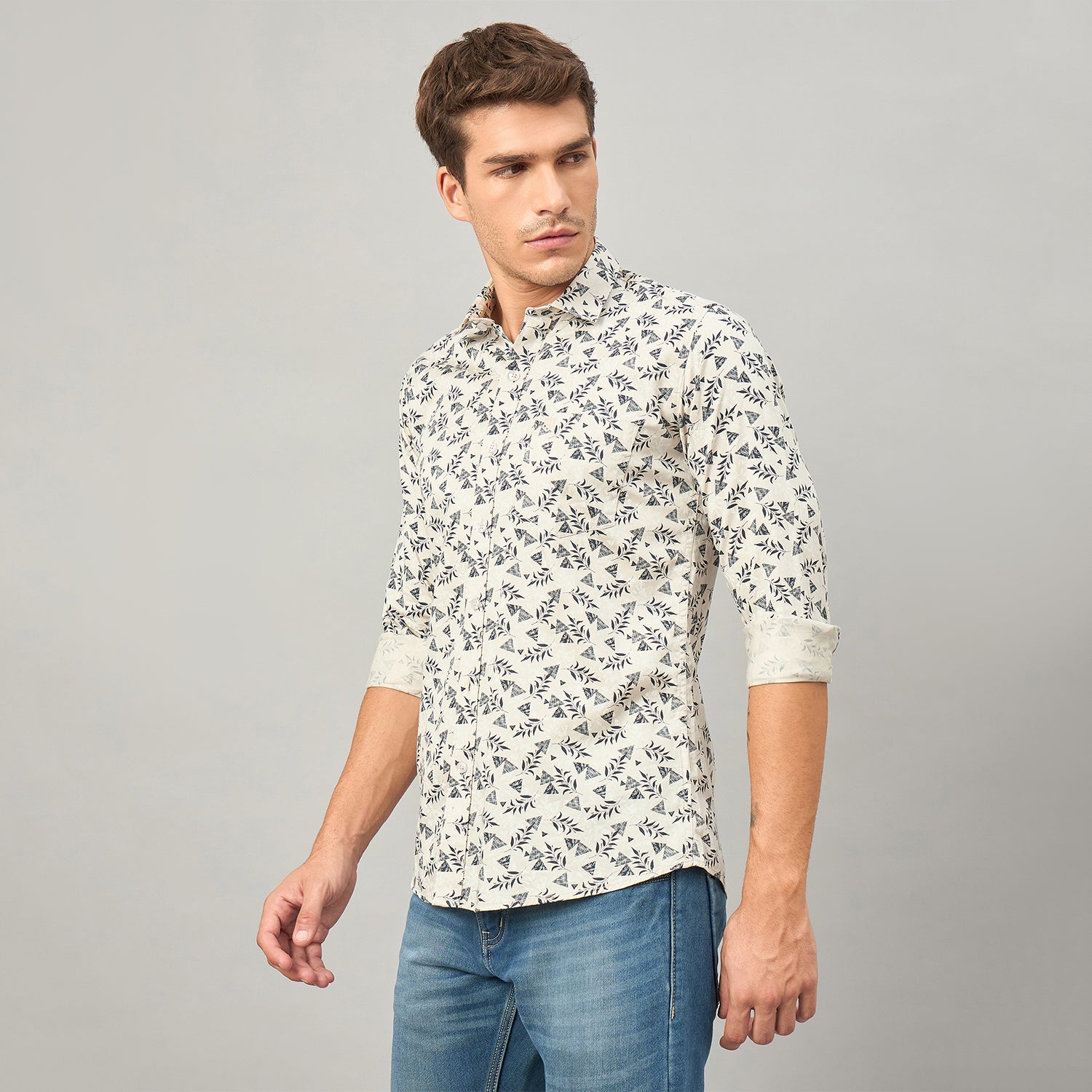 Duke Urban Men Full Sleeve Cotton Shirt (SDO8PRAM)
