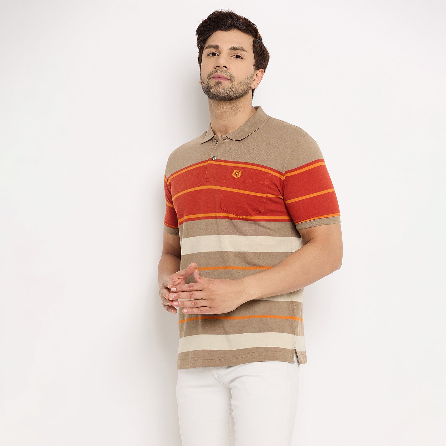 Duke Urban Men Half Sleeve Cotton T-shirt (LF7199)
