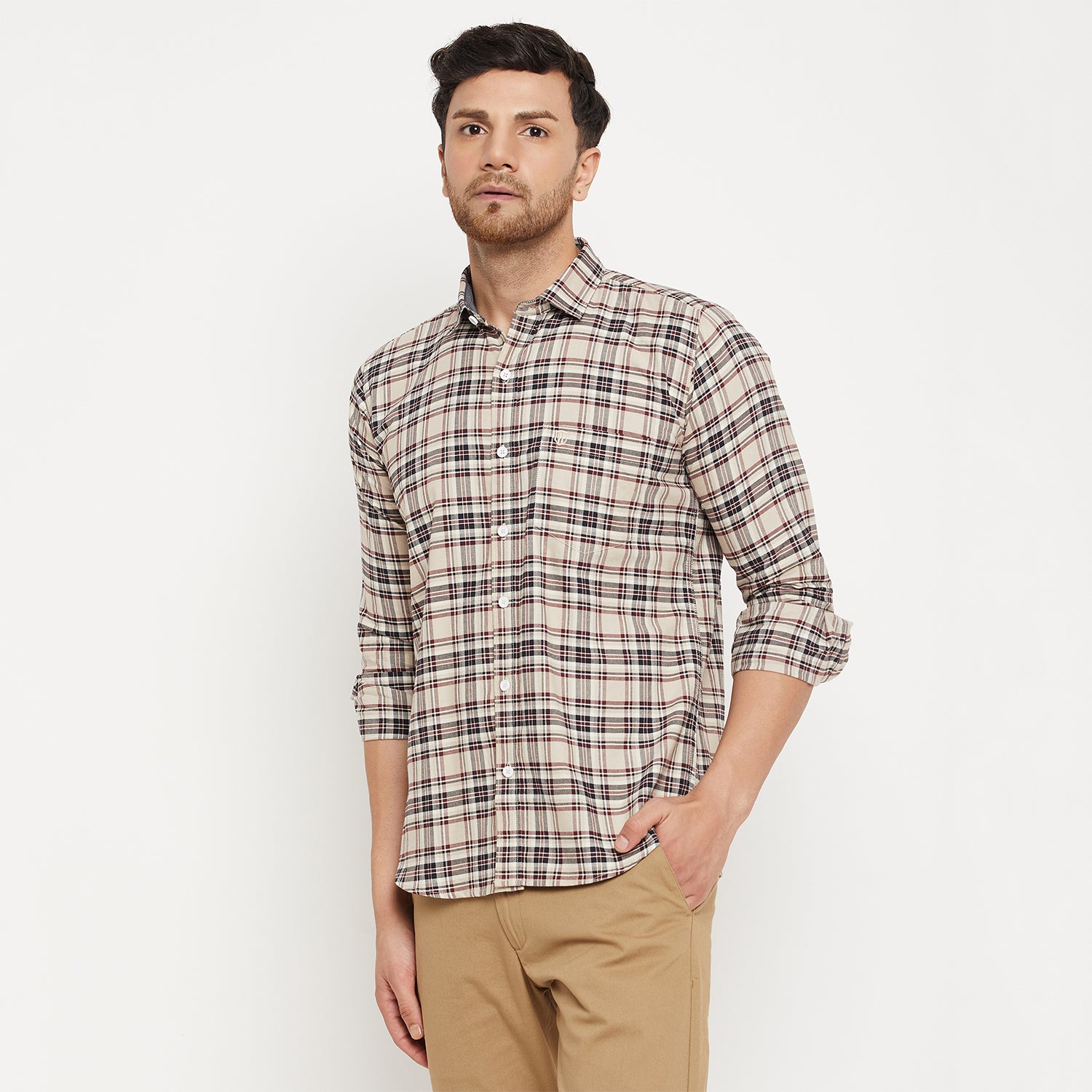 Duke Urban Men Full Sleeve Cotton Shirt (SDO8CKK)
