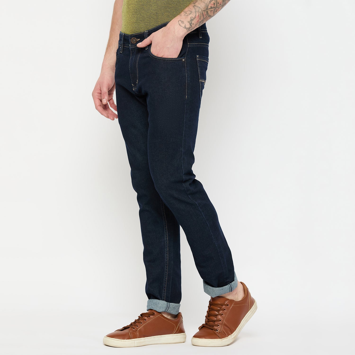 Duke Urban Men Slim Fit Stretchable Jeans (SDD5533)