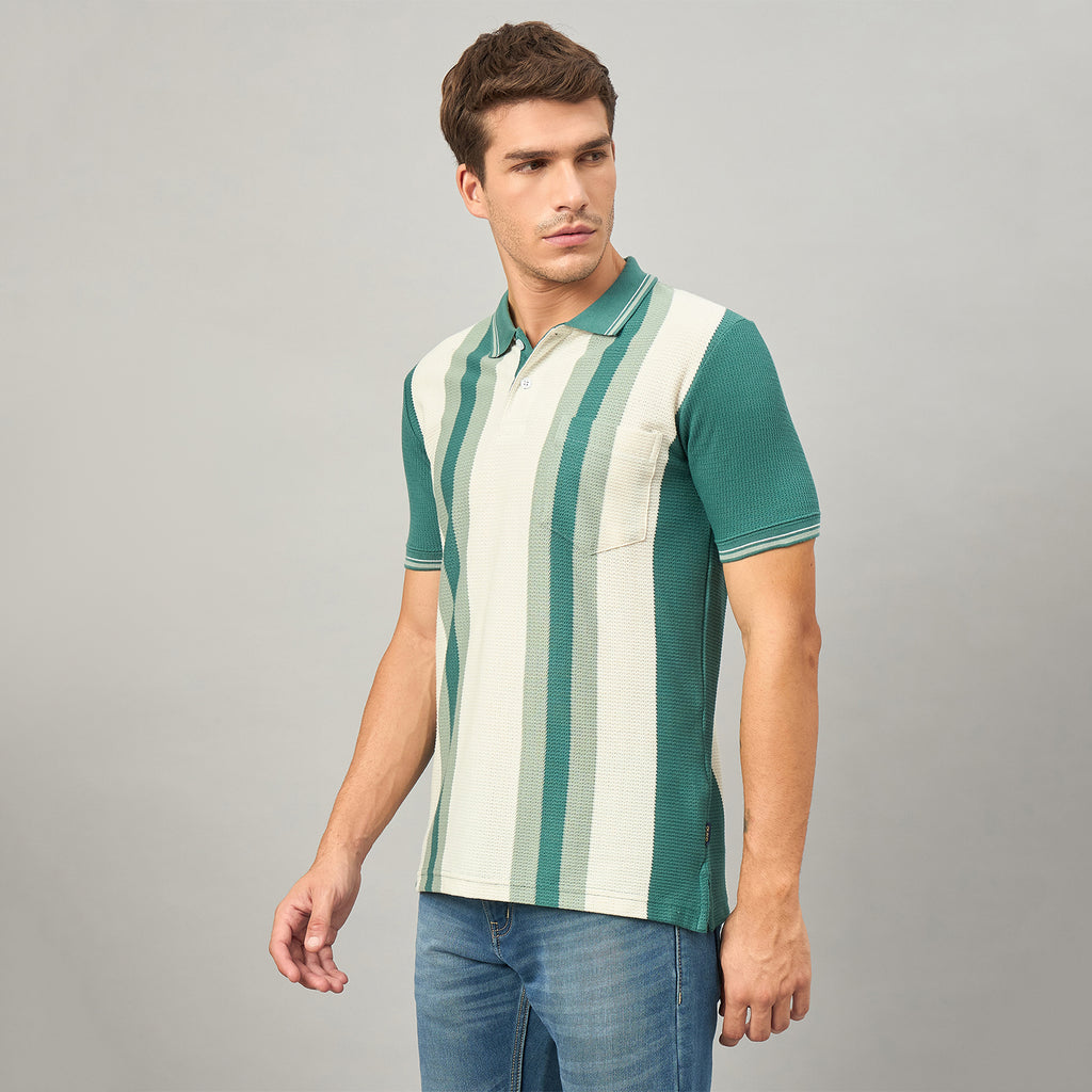 Duke Urban Men Half Sleeve Cotton Tshirt (LF7629)