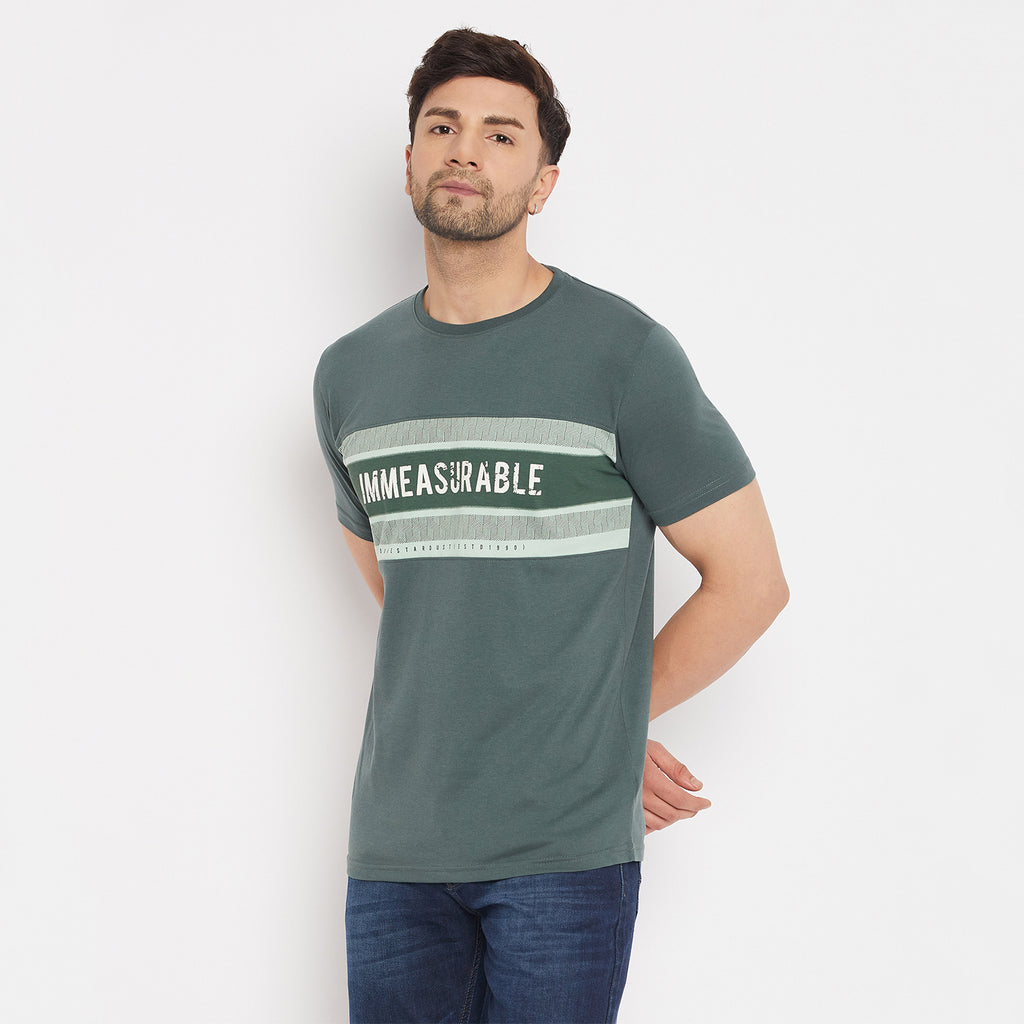 Duke Stardust Men Half Sleeve Cotton T-Shirt (LF7051)
