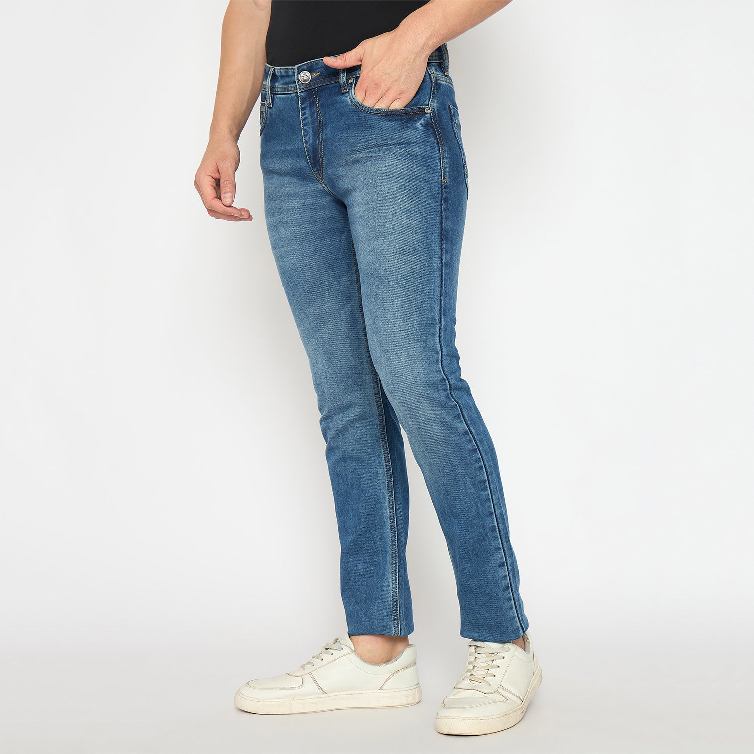 Duke Urban Men Slim Fit Stretchable Jeans (SDD5688S)