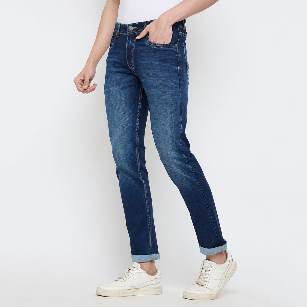 Duke Urban Men Narrow Bottom Stretchable Jeans (SDD5735N)