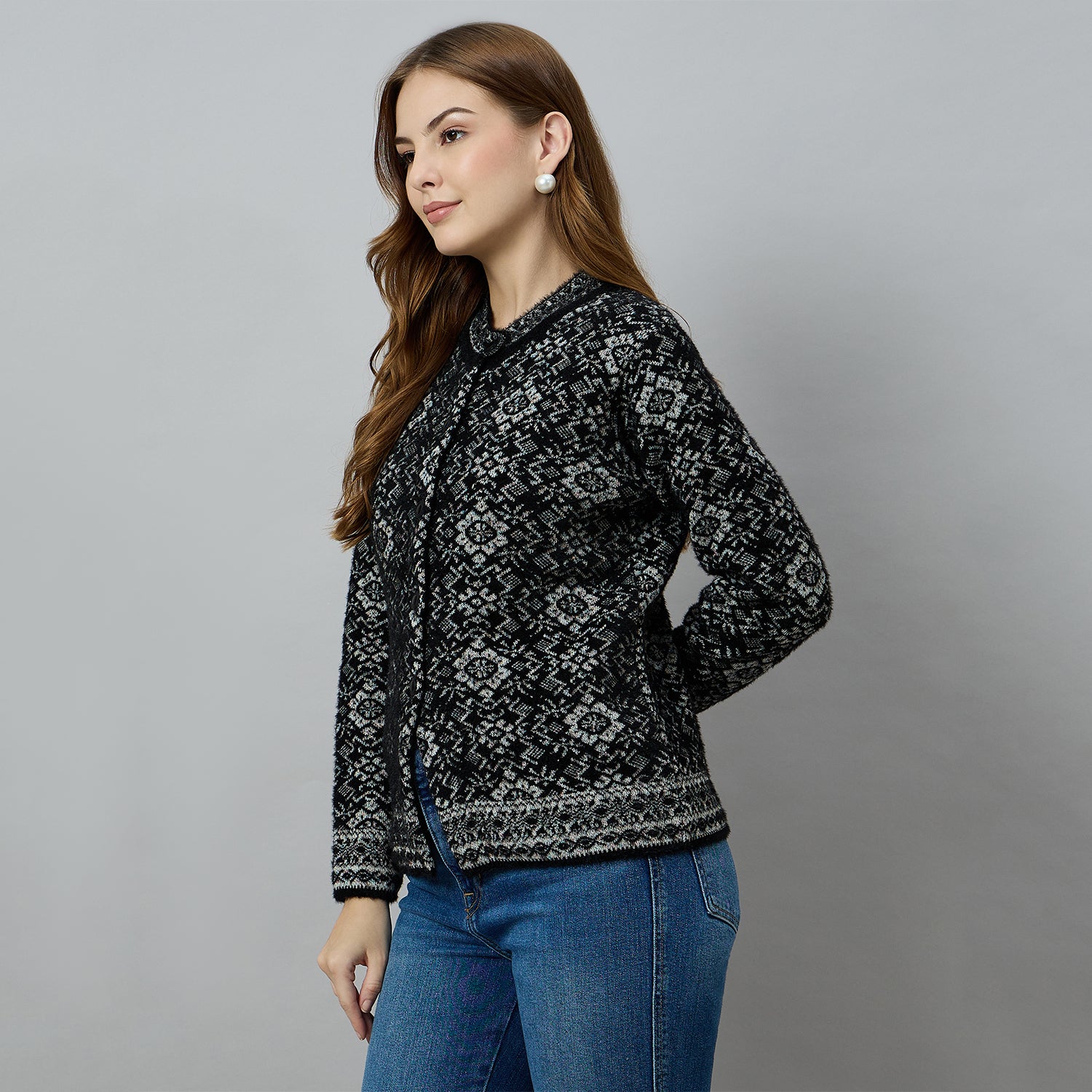 Duke Urban Women Front Open Short Cardigan (ONSDS104)