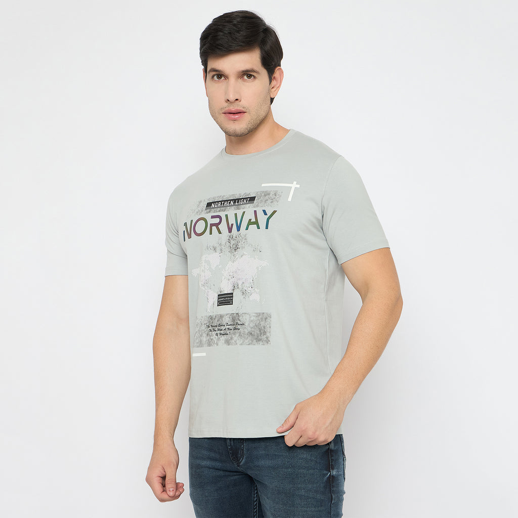 Duke Urban Men Half Sleeve Cotton Tshirt (LF7436)