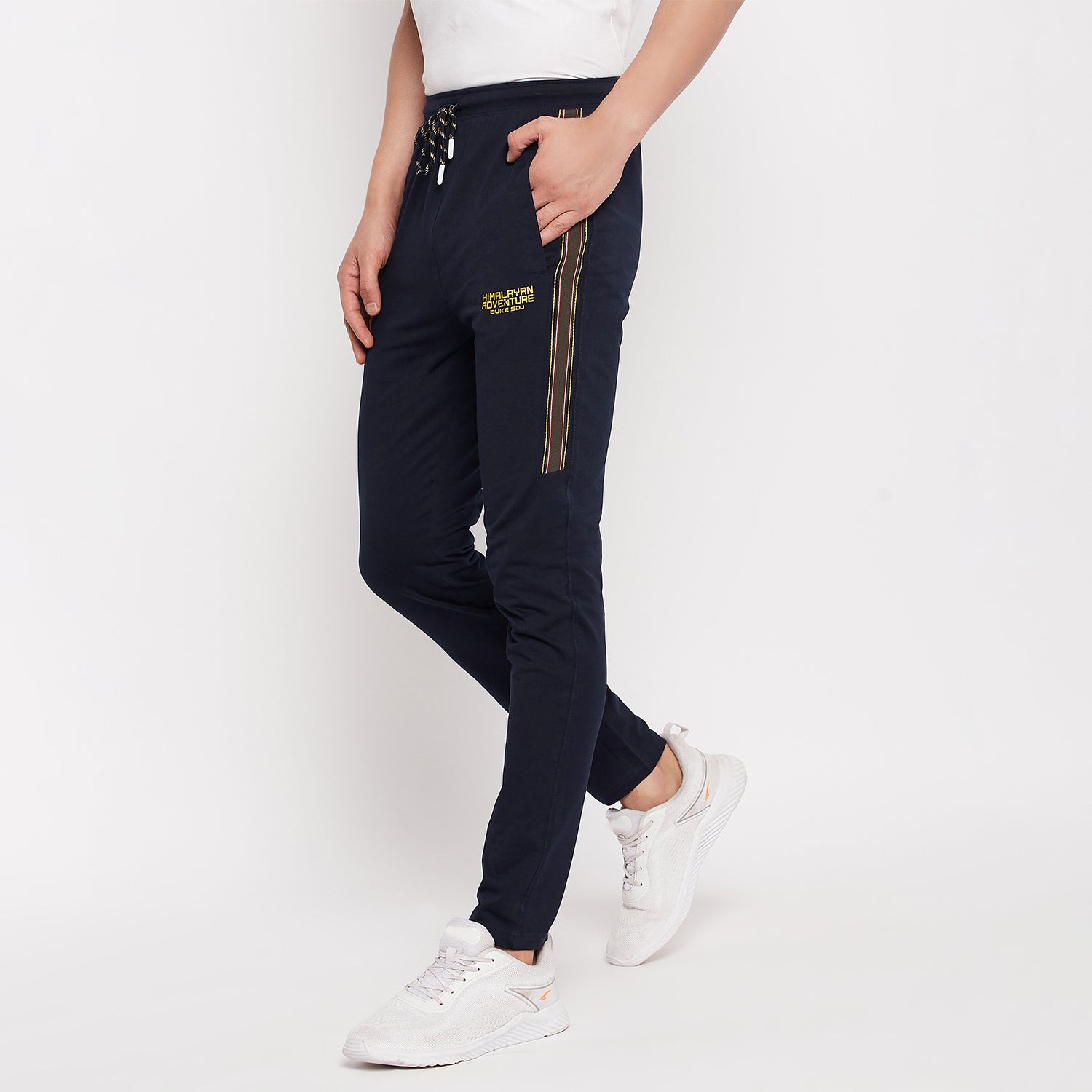 Duke Men Stardust Regular Track Pants (LF5675)