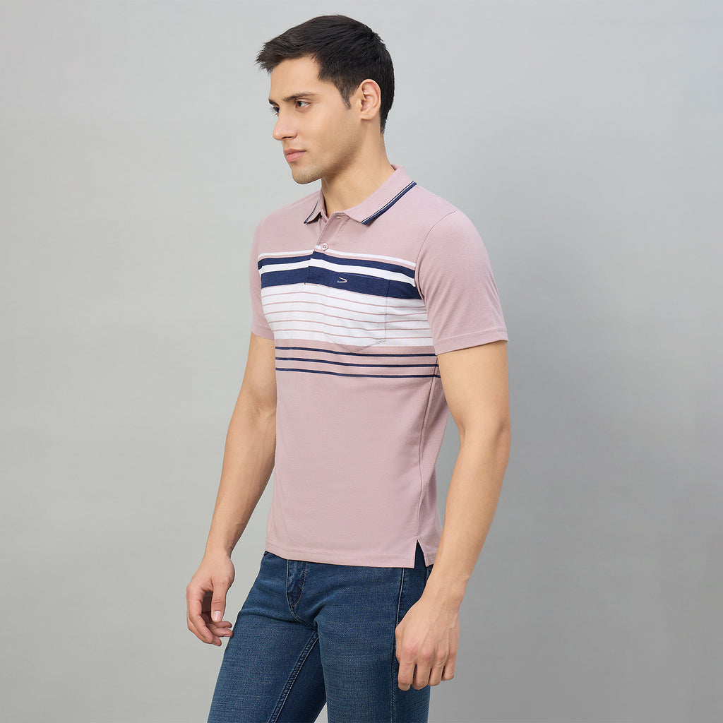 Duke Men Half Sleeve Cotton Regualr Fit Casual T-shirt (MLF1178)