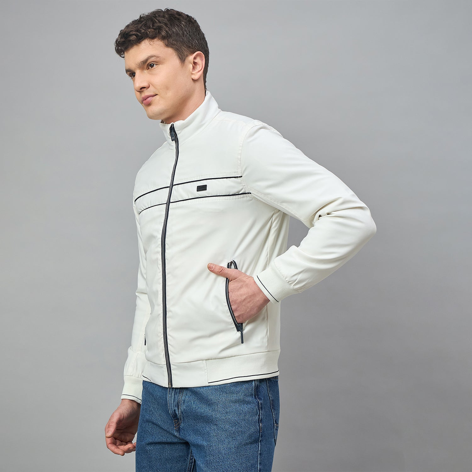 Duke Urban Men Full Sleeve High Neck Casual Jacket (SDZ2321)