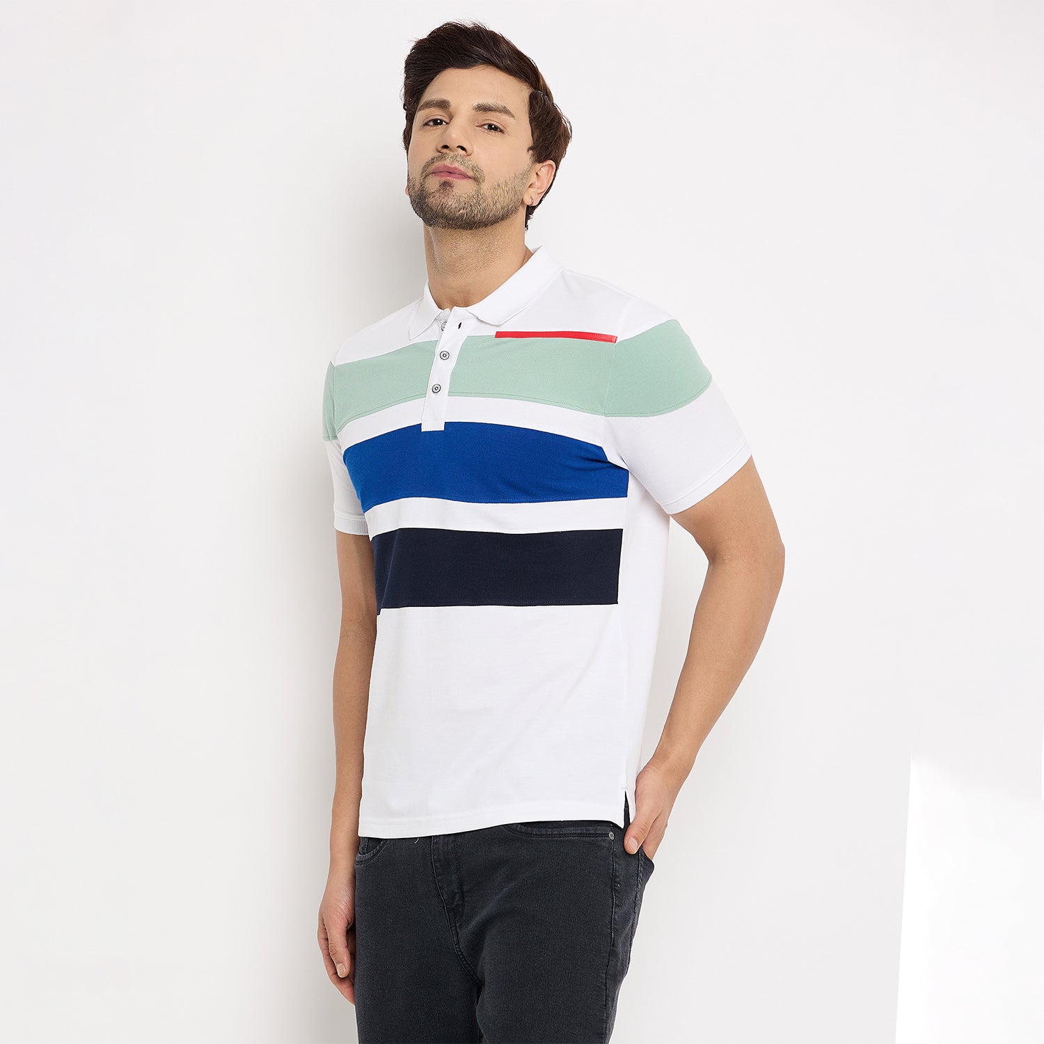 Duke Urban Men Half Sleeve Cotton T-shirt (LF7266)