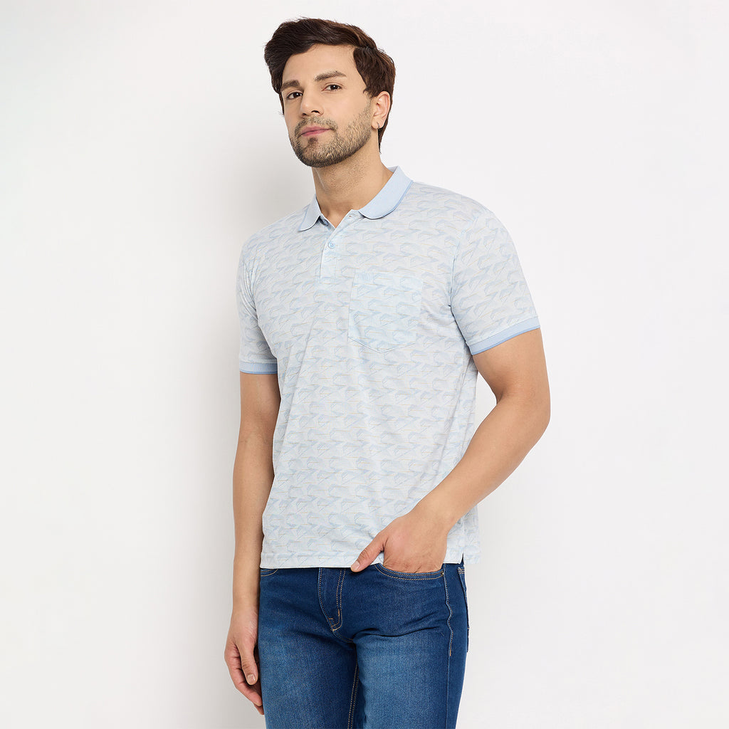 Duke Urban Men Half Sleeve Cotton T-shirt (LF7313)
