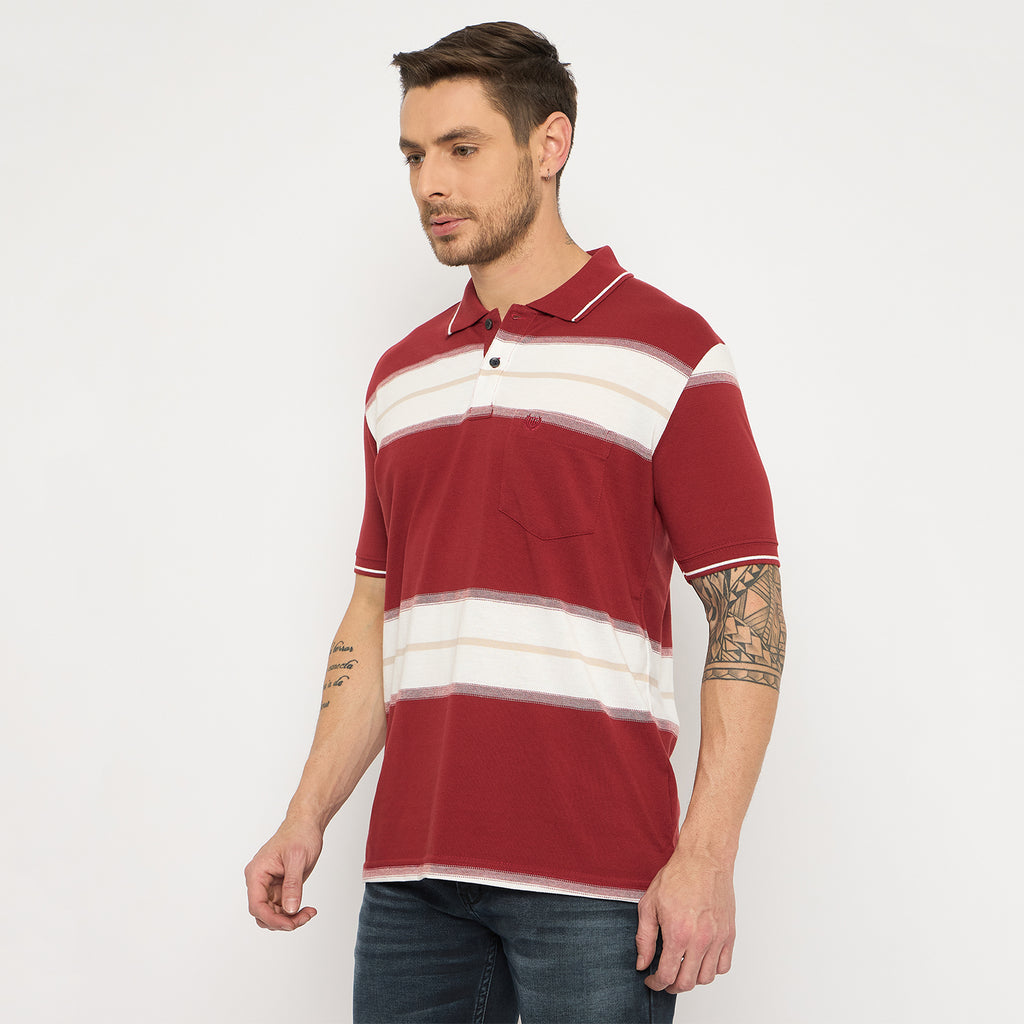 Duke Urban Men Half Sleeve Cotton Tshirt (LF7376)