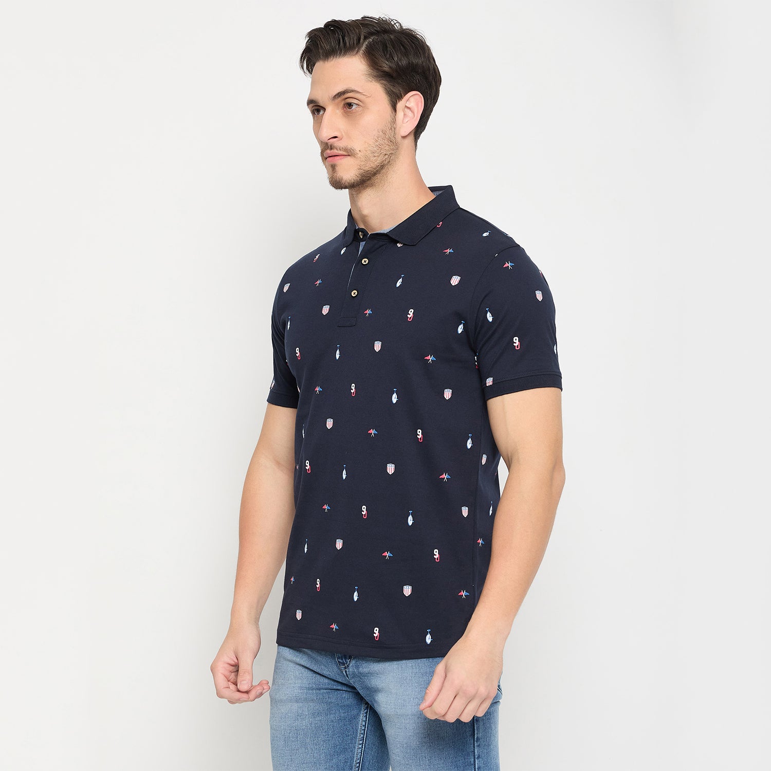 Duke Urban Men Half Sleeve Cotton T-shirt (ONLF266)