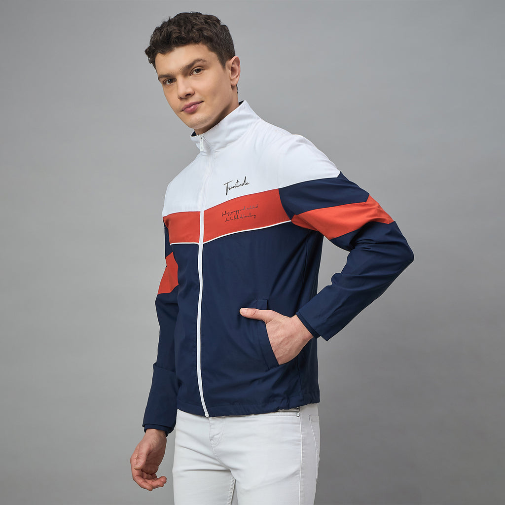Duke Men High Neck Wind Cheater Jacket (SDZ3194)