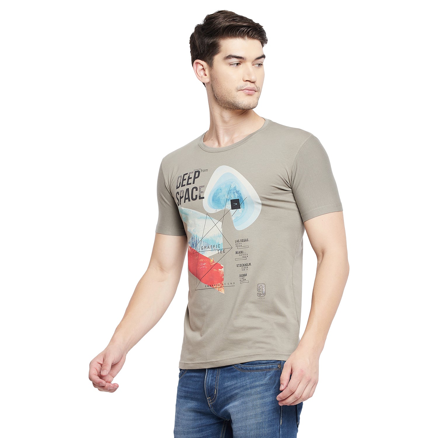 Duke Men Urban Half Sleeve T-Shirt (LQ1733)