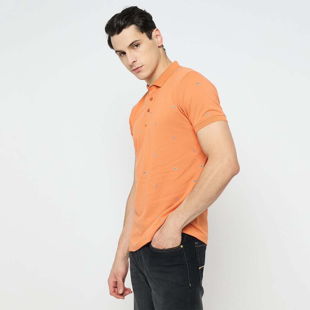 Duke Urban Men Half Sleeve Cotton Polo Tshirt (LF7412)