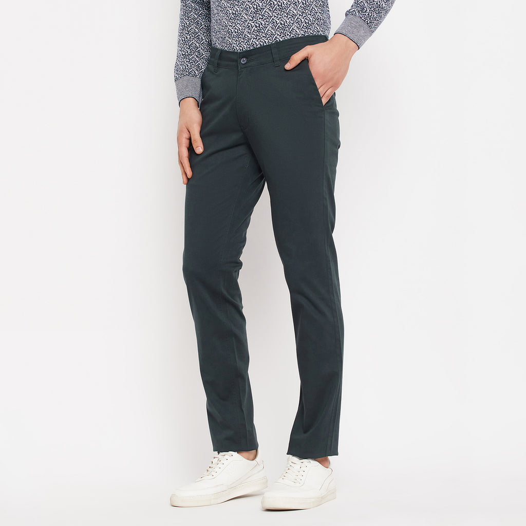 Duke Stardust Men Solid Chinos Trousers (SDT4512)
