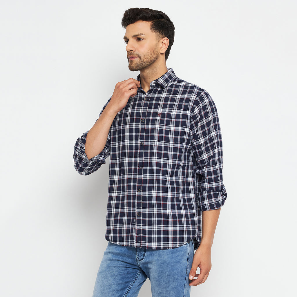 Duke Stardust Men Full Sleeve Cotton Shirts (SDO5CKT)