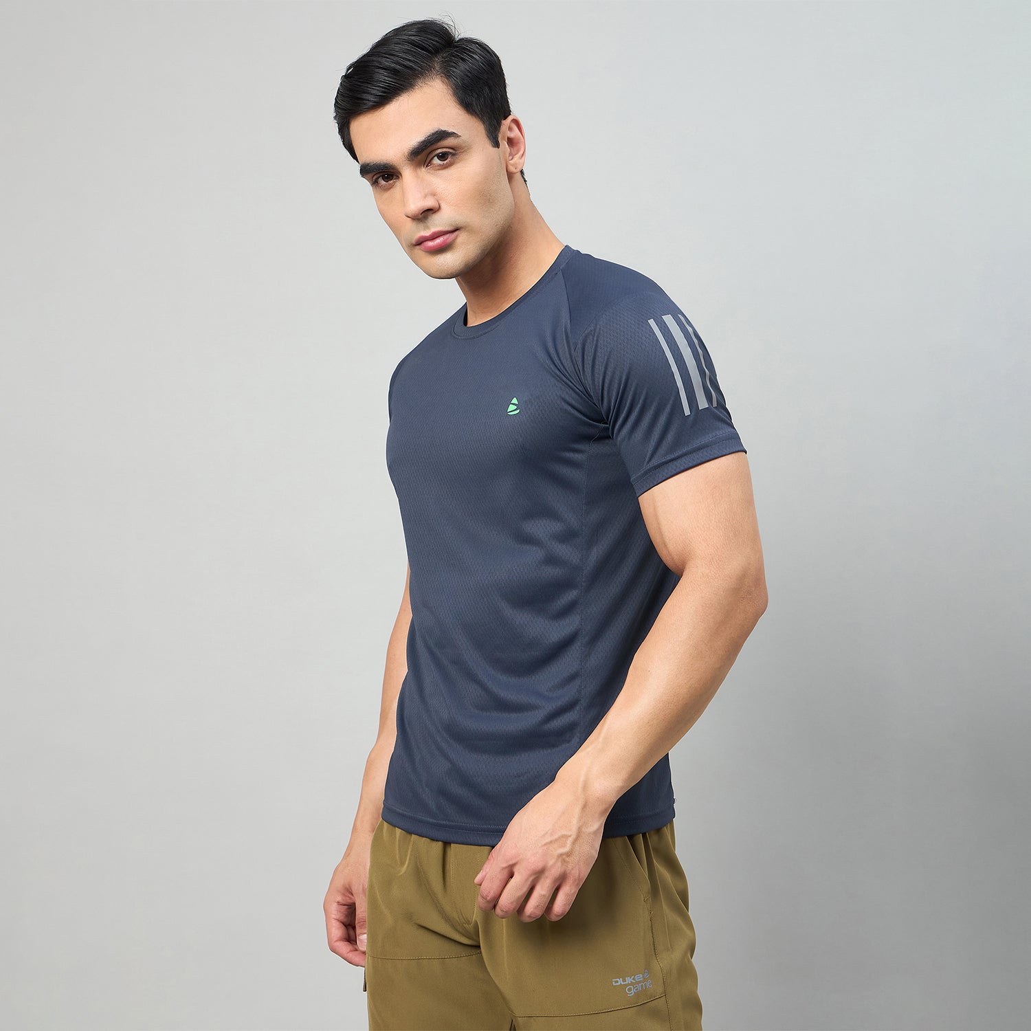 Duke Men Half Sleeve Cotton Smart Fit Casual T-shirt (GD1248)