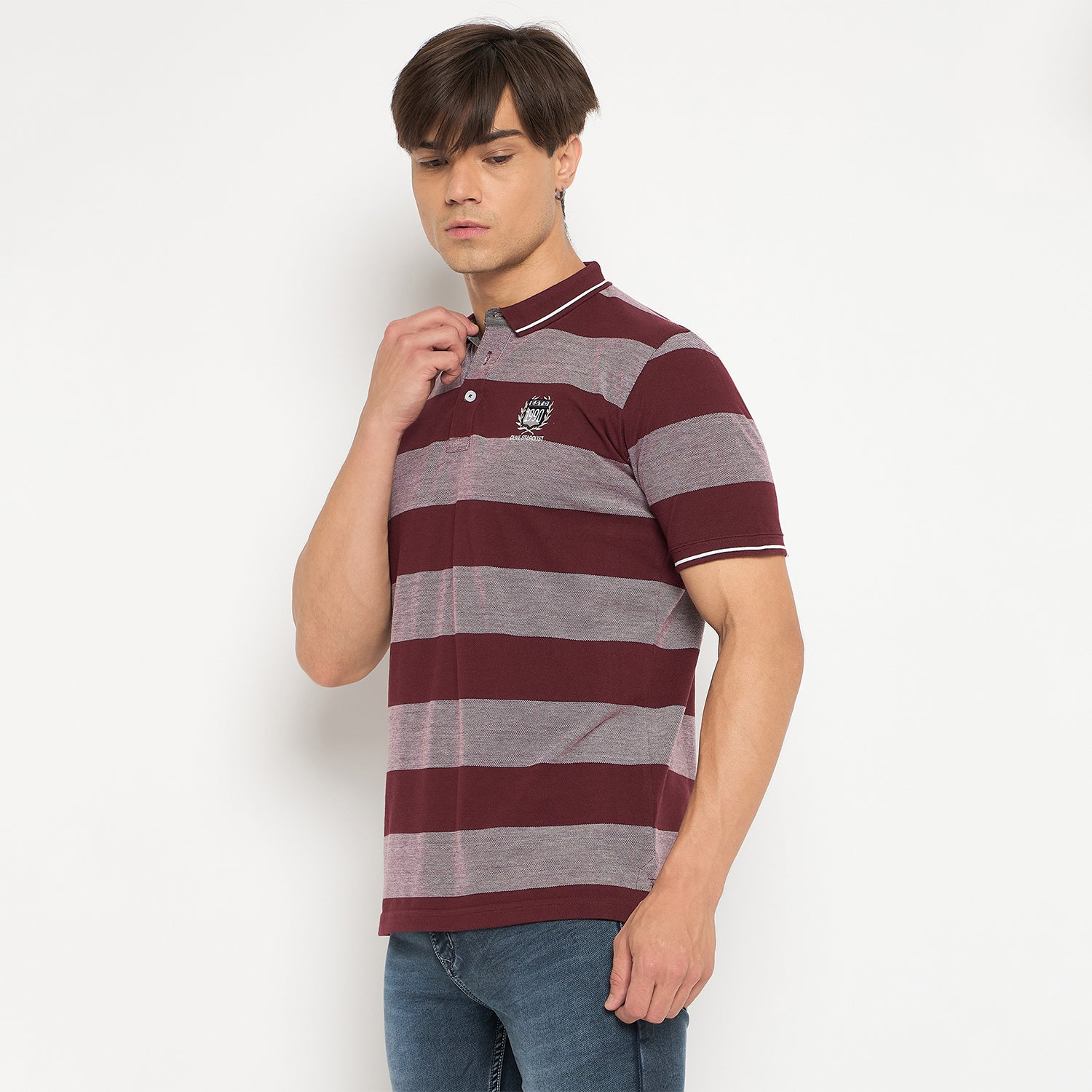 Duke Strardust Men Half Sleeve Cotton T-shirt (LF7065)