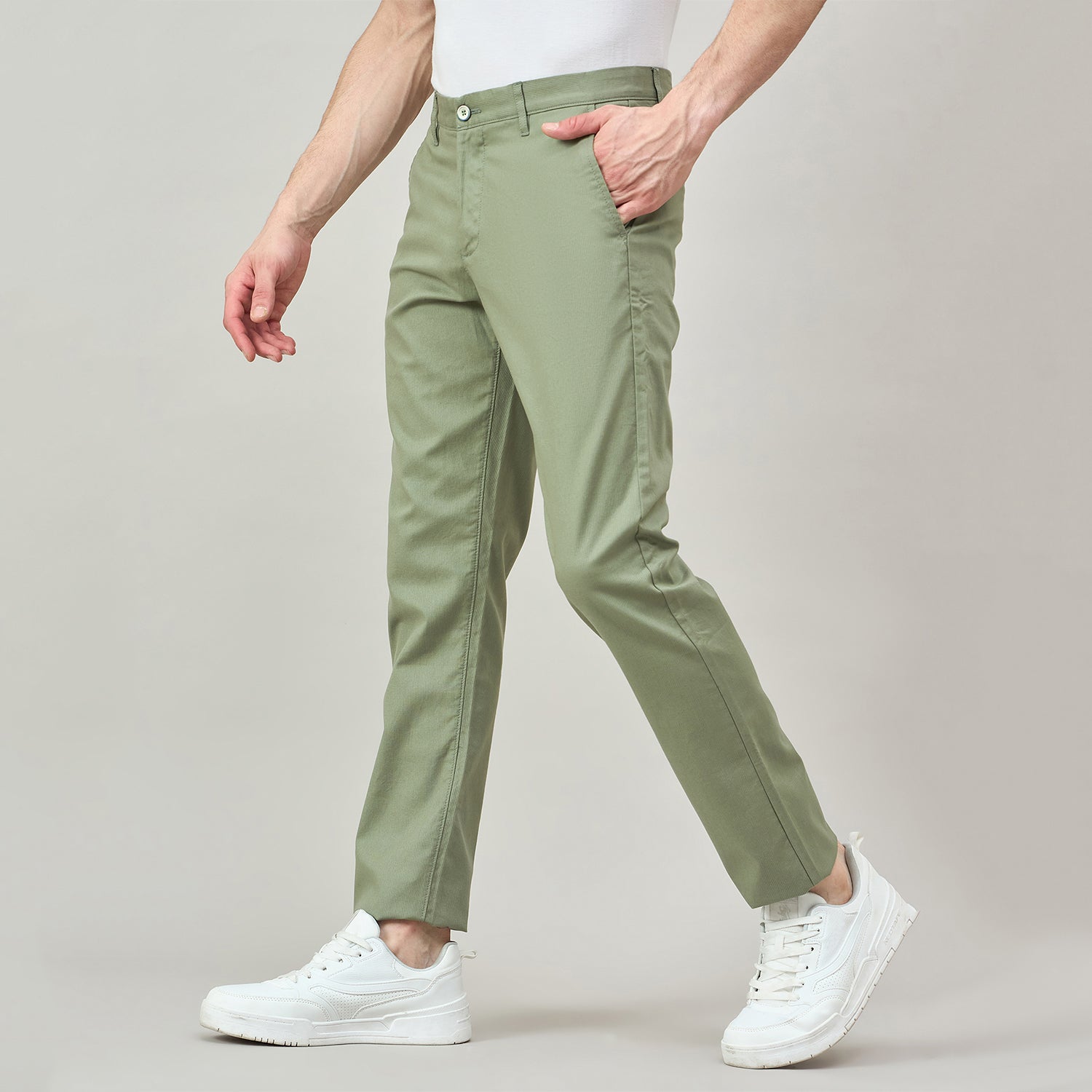 Duke Urban Men Flatfront Narrowfit Trouser (SDT4633)