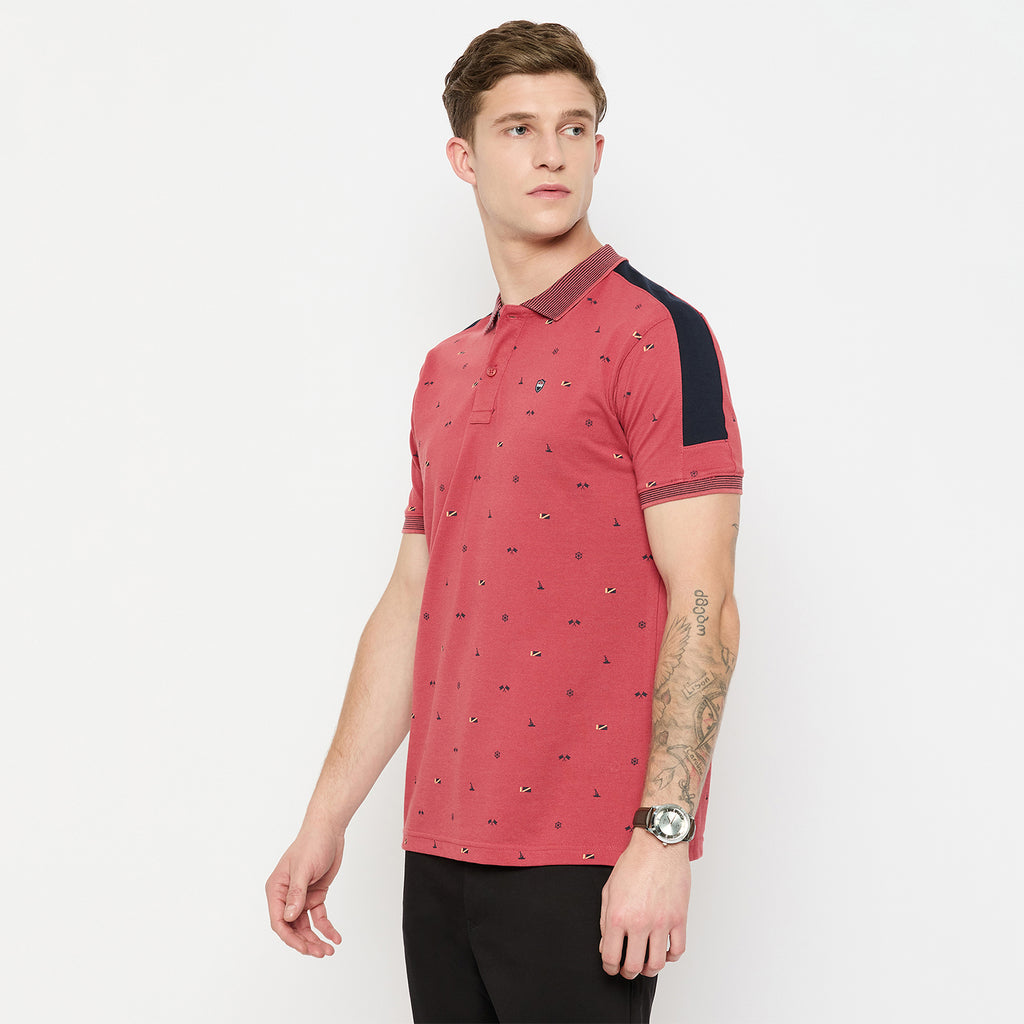 Duke Urban Men Half Sleeve Cotton Tshirt (LF5822)