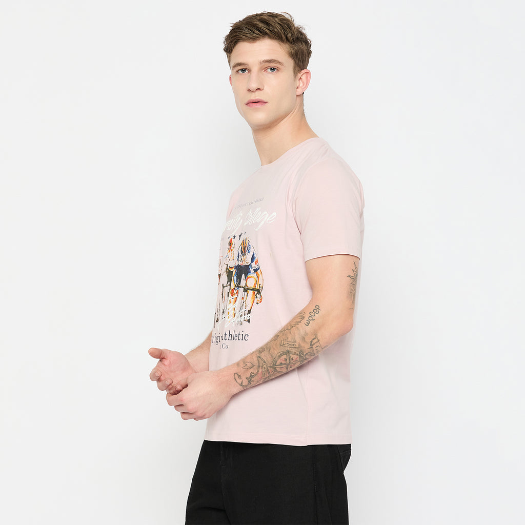 Duke Urban Men Half Sleeve Cotton Tshirt (LF7285)