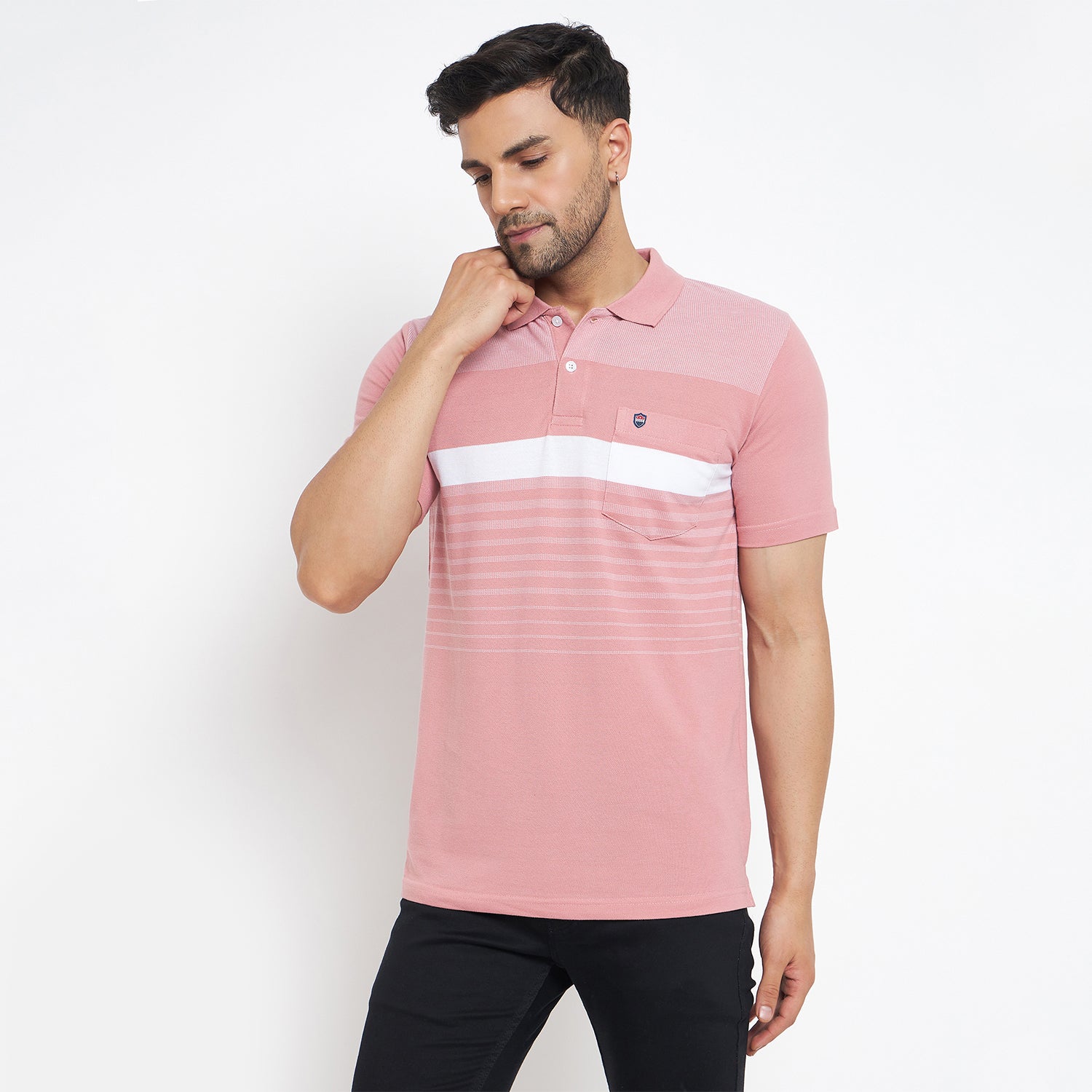Duke Stardust Men Half Sleeve Cotton T-shirt (MLF1120)