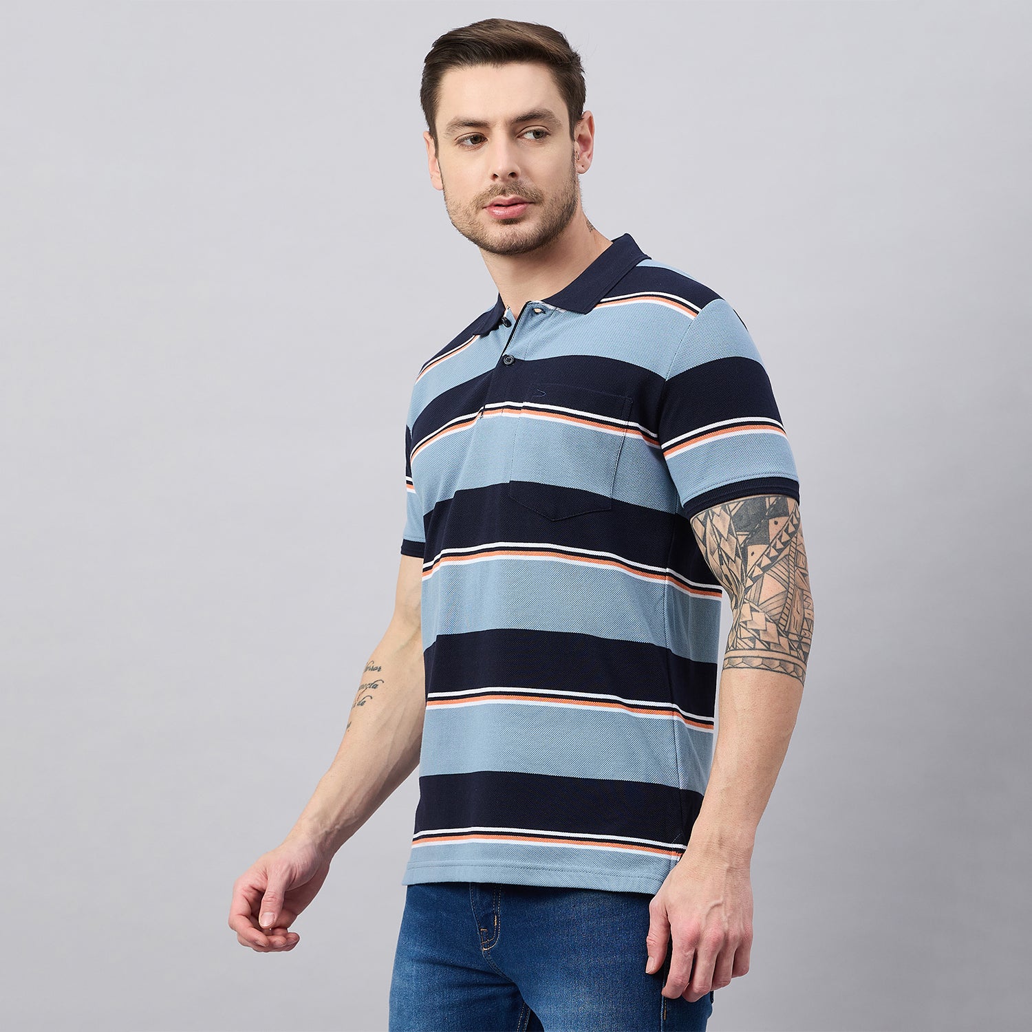 Duke Urban Men Half Sleeve Cotton Polo Tshirt (ON3127)