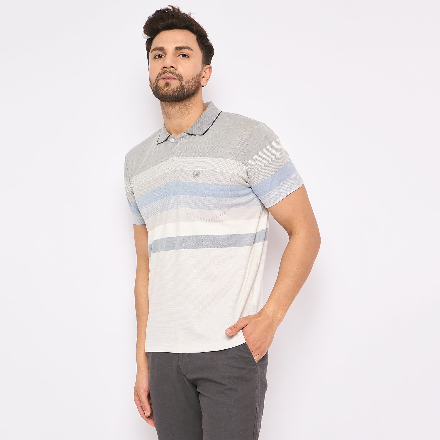 Duke Stardust Men Half Sleeve Cotton T-shirt (LF7280)