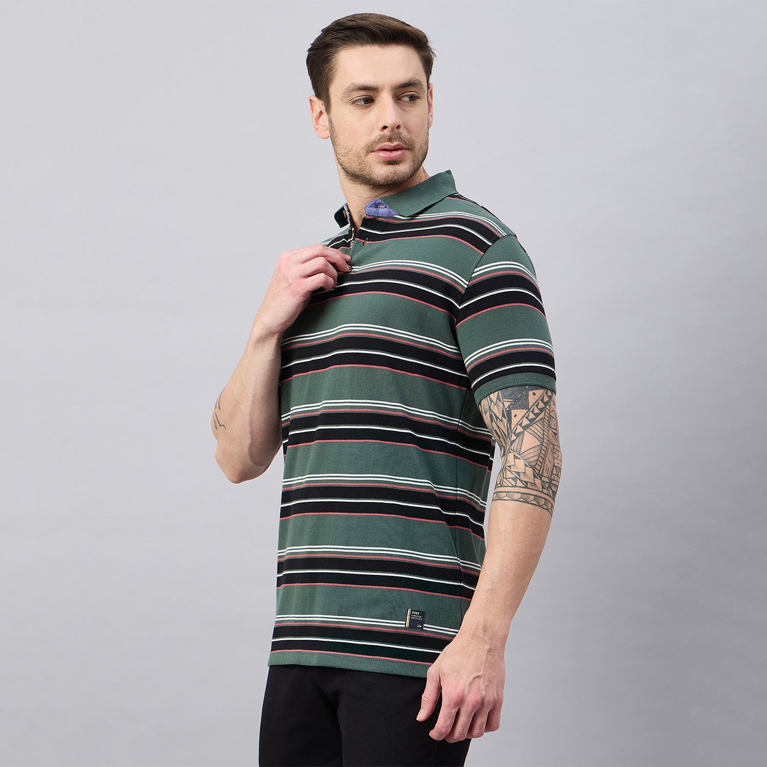 Duke Urban Men Half Sleeve Cotton Polo Tshirt (ON1426)