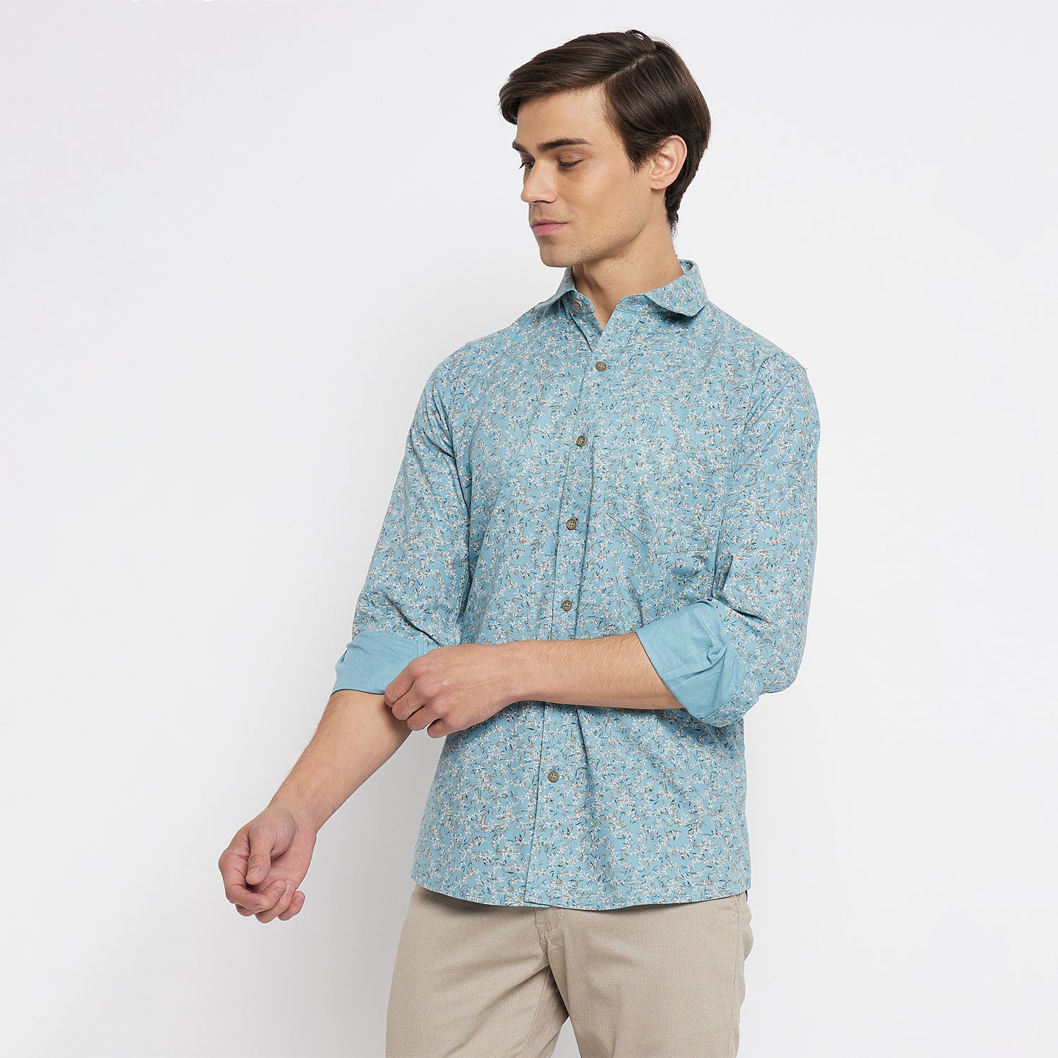 Duke Stardust Men Full Sleeve Cotton Shirt (SDO8PROK)