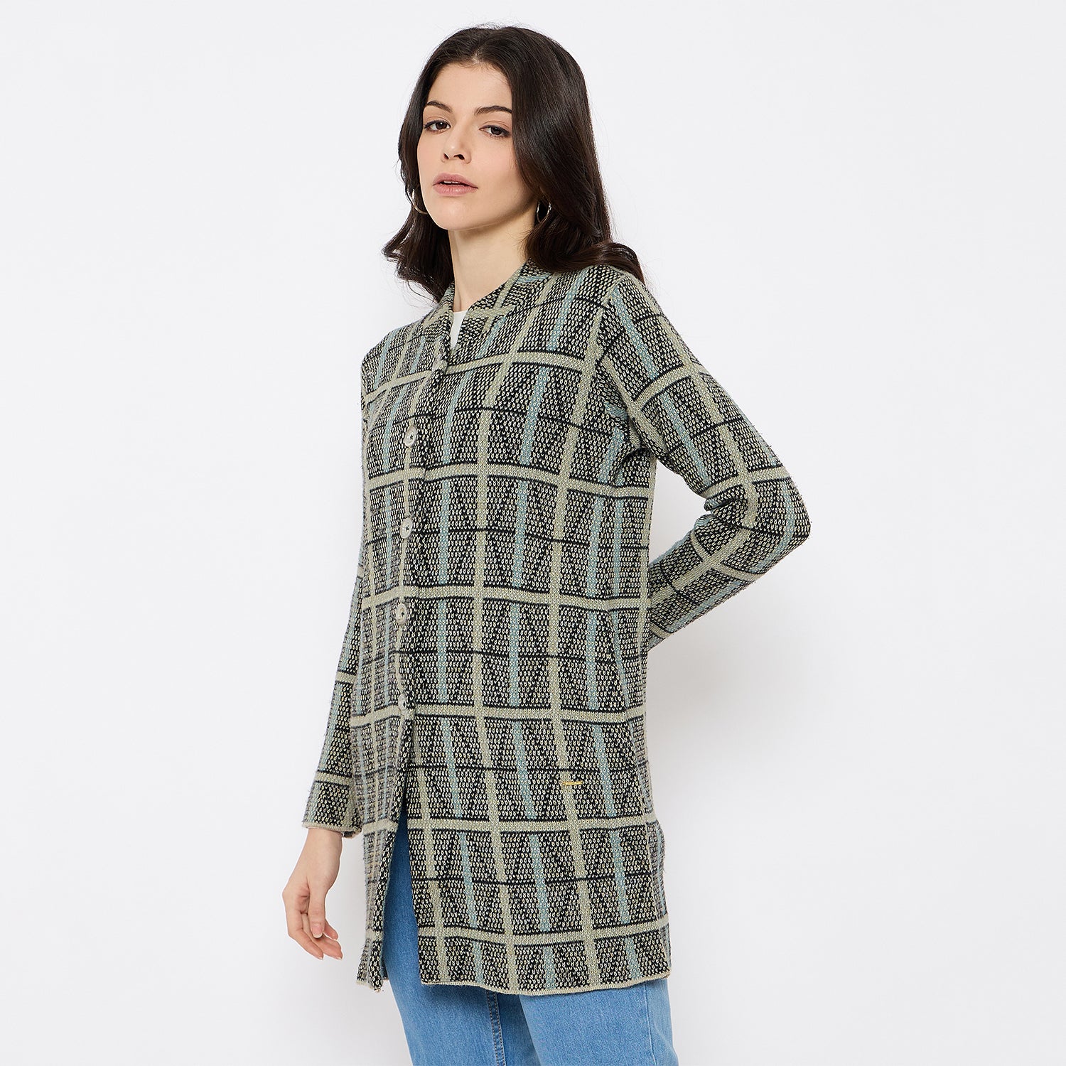 Duke Urban Women Full Sleeve Long Sweater (SDS1220)