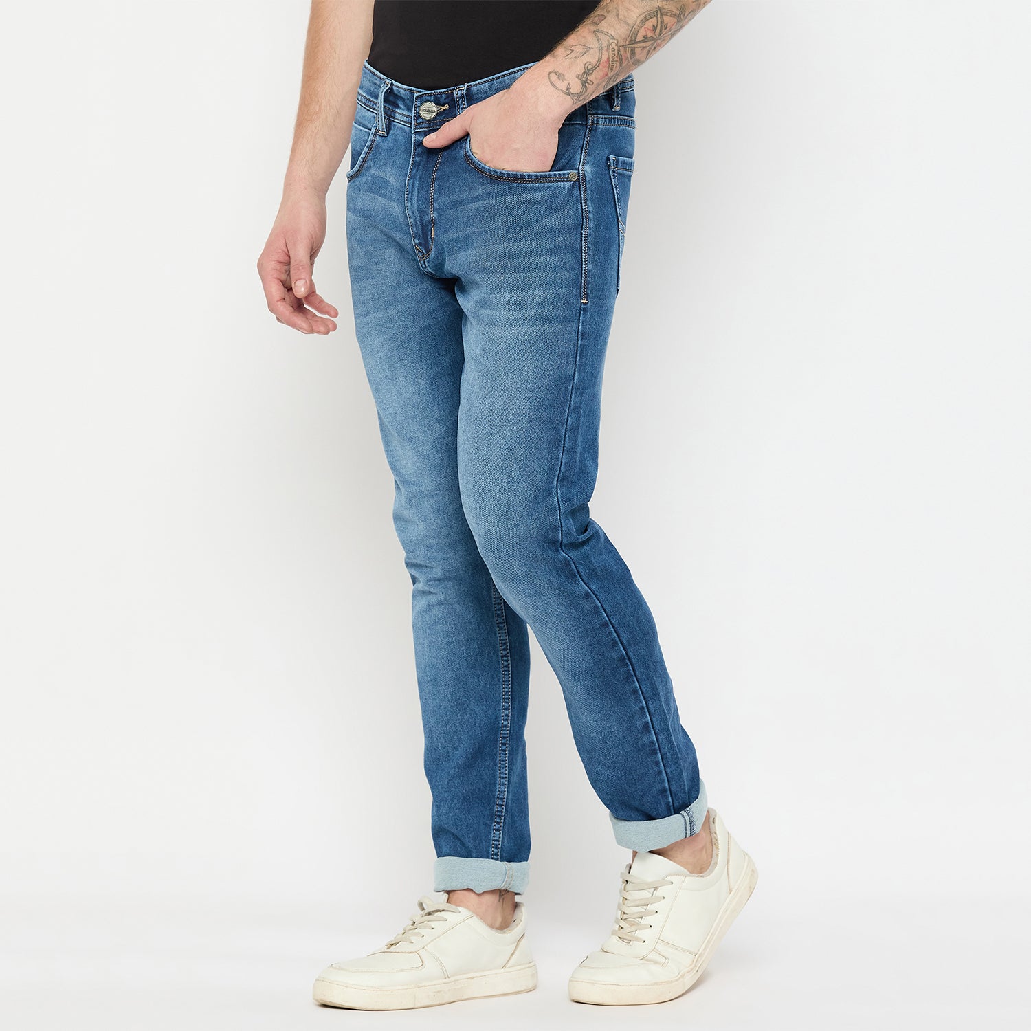 Duke Urban Men Slim Fit Stretchable Jeans (SDD5599)