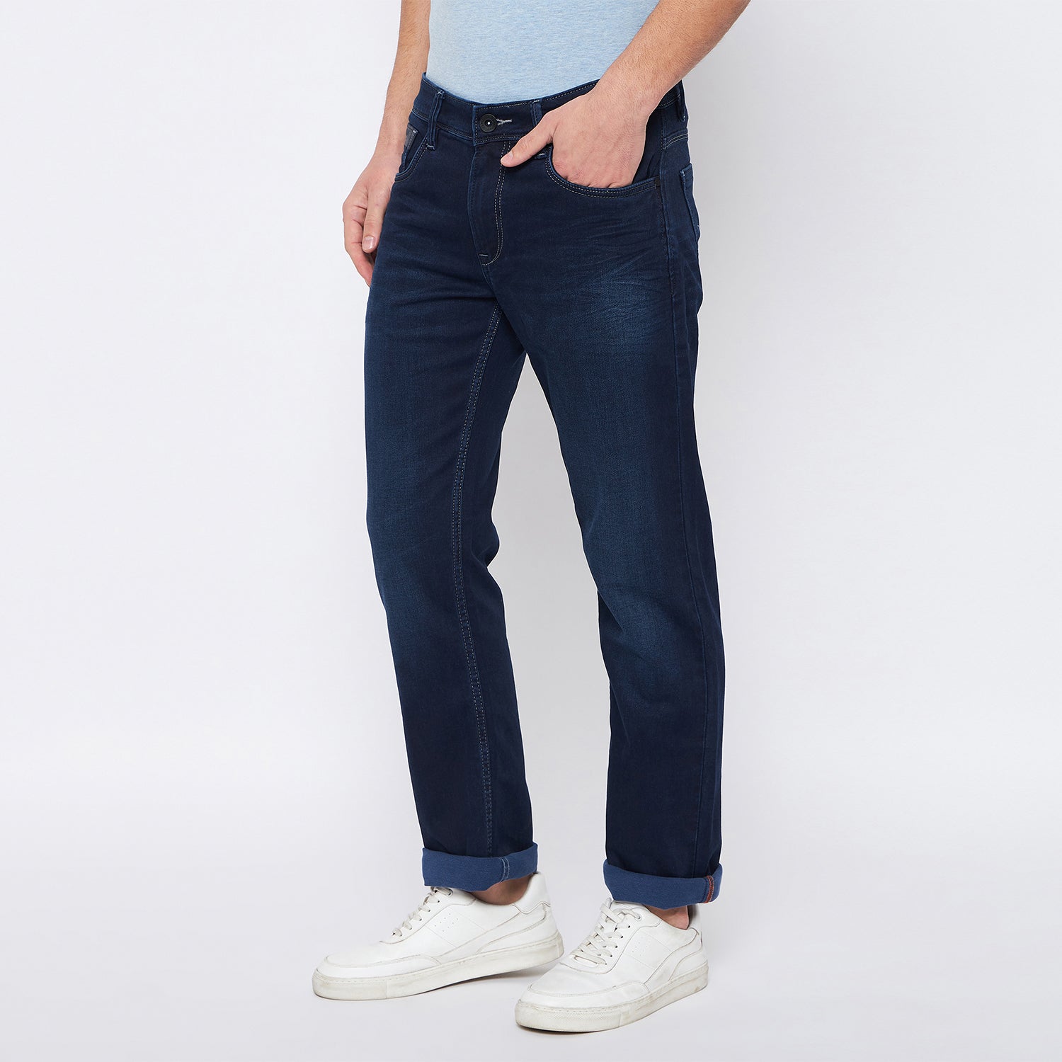 Duke Urban Men Comfort Fit Stretchable Jeans (SDD5374C)