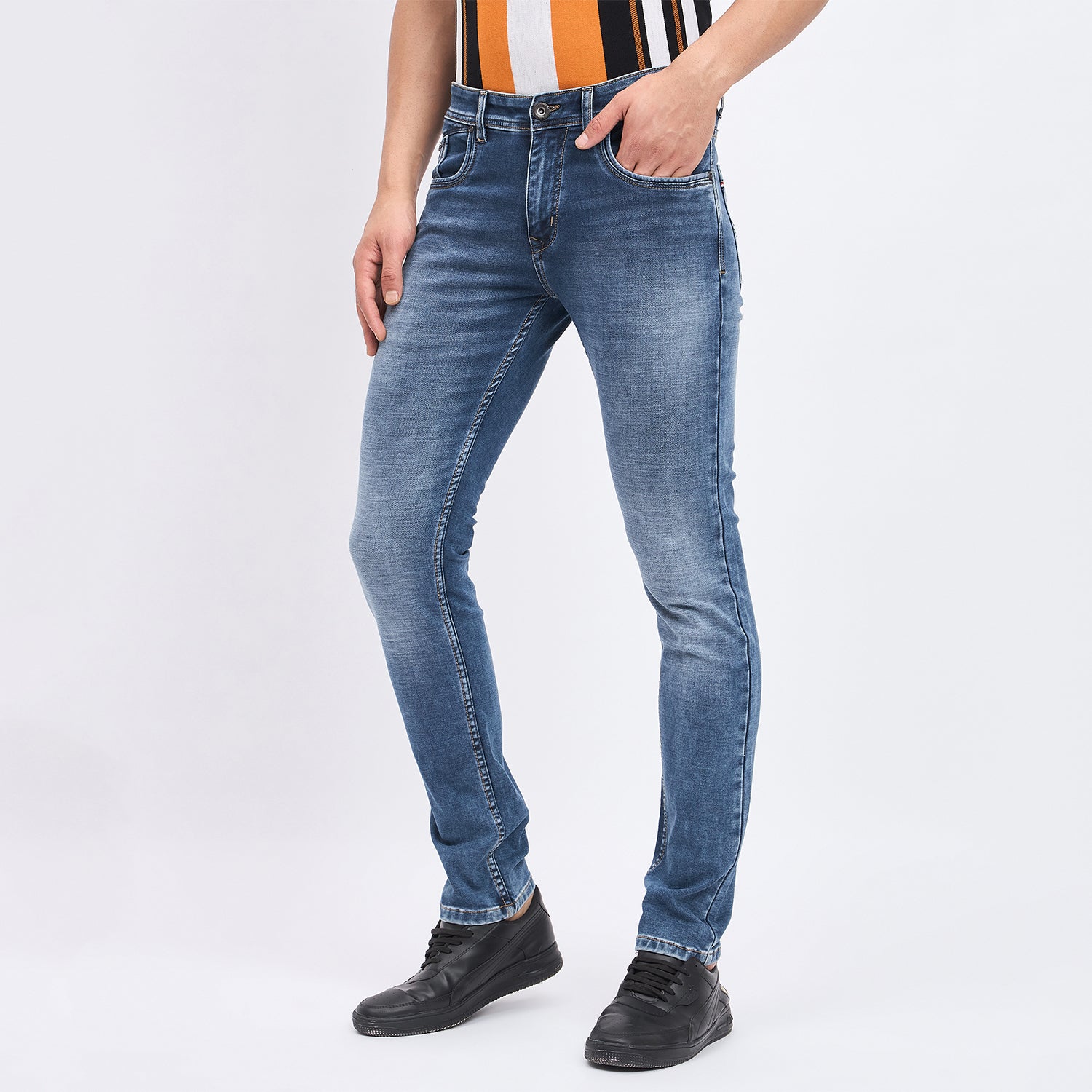Duke Urban Men Smart Fit Stretchable Jeans (SDD5432)