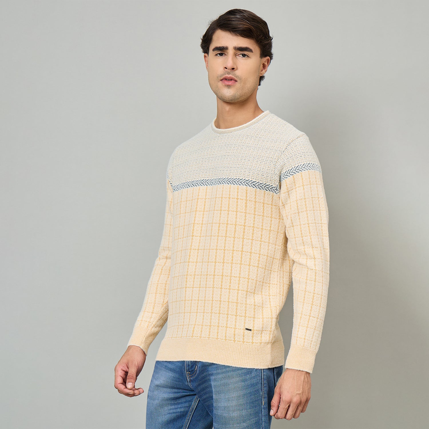 Duke Urban Men Full Sleeve Classic round neck sweater (SDS2241)