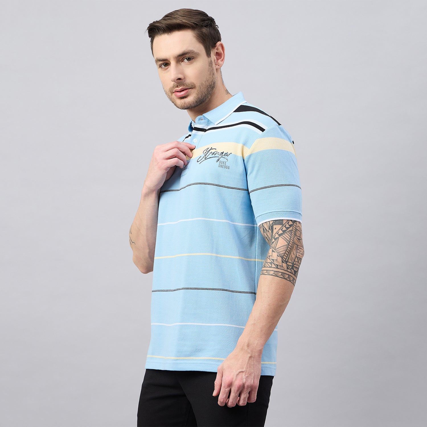 Duke Urban Men Half Sleeve Cotton Polo Tshirt (ON3250)