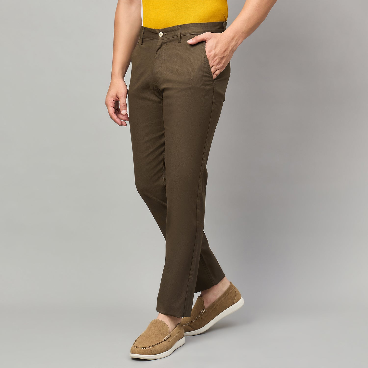 Duke Urban Men Flatfront Narrowfit Trouser (SDT4633)
