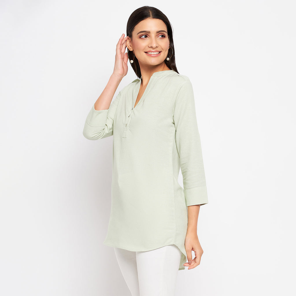 Duke Urban Women 3/4 Sleeve Solid Tunic (SDX4110)