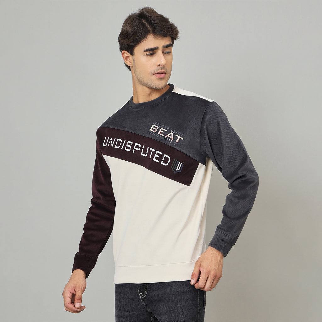 Duke Urban Men Round Neck Regular Sweatshirt (LF6442)