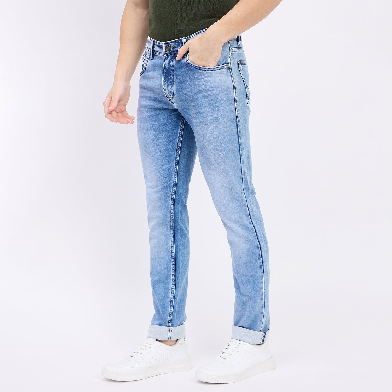 Duke Urban Men Smart Fit Stretchable Jeans (SDD5538)