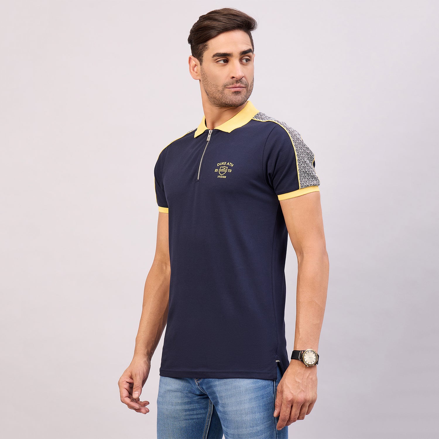 Duke Urban Men Half Sleeve Cotton Polo Tshirt (ON3054)