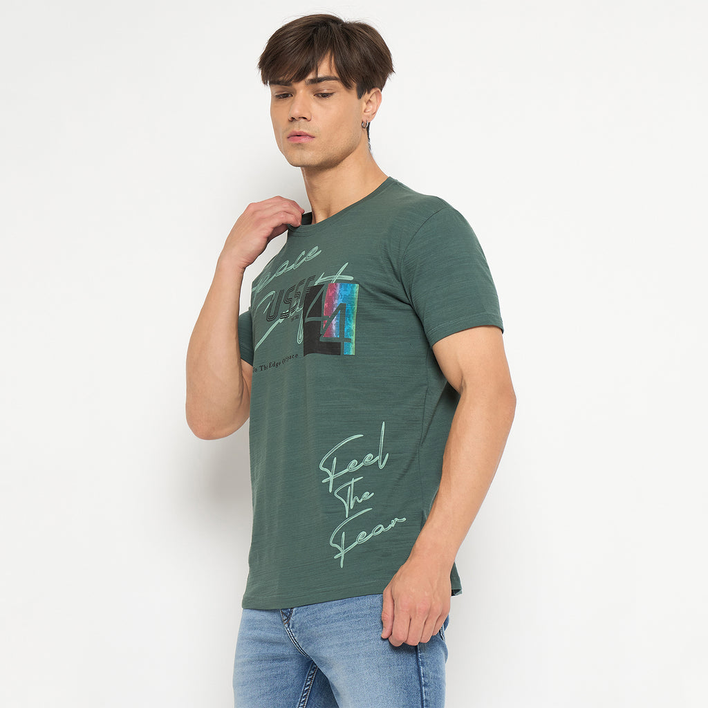 Duke Urban Men Half Sleeve Cotton T-shirt (LF5435S)