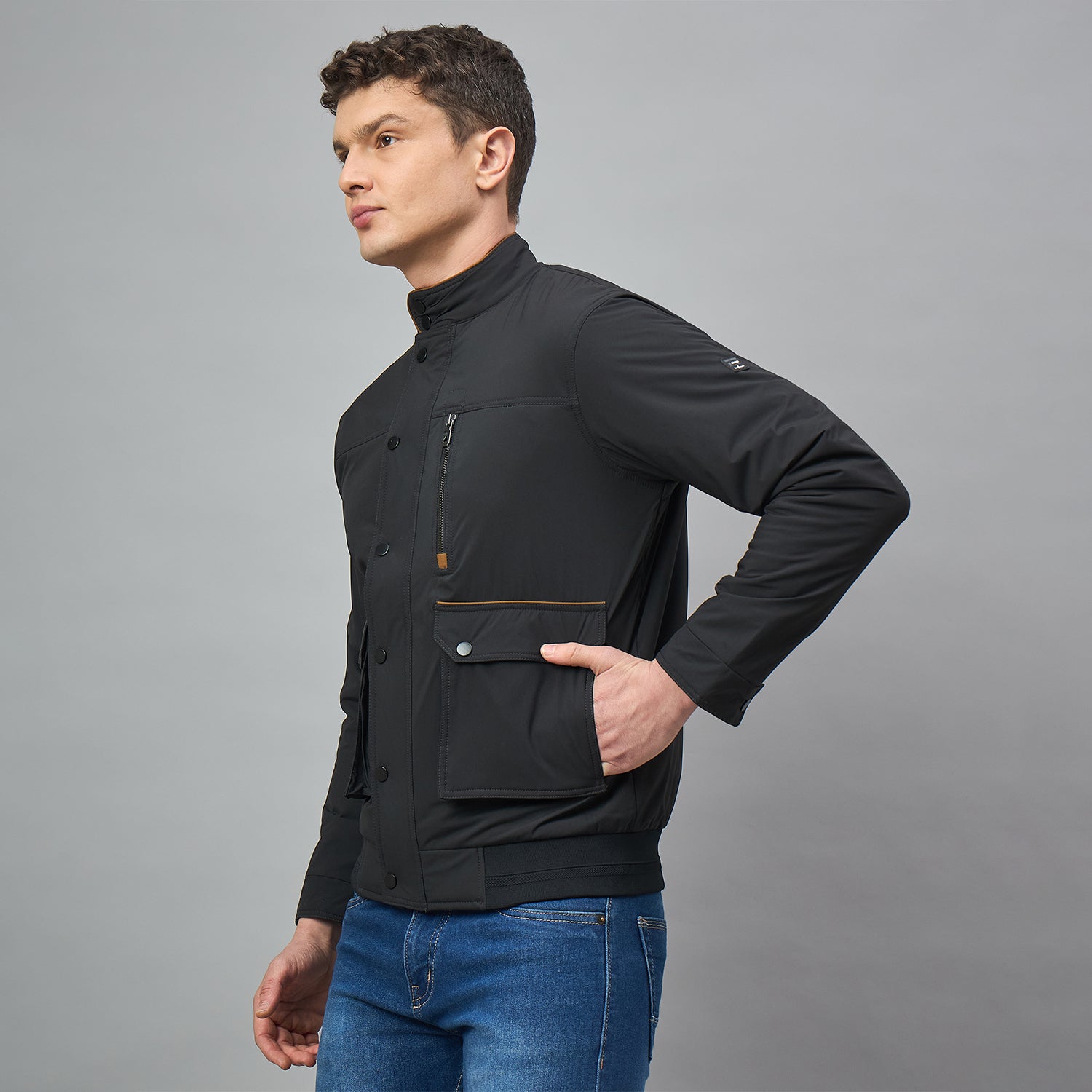 Duke Urban Men Short Style Full Sleeve Jacket (SDZ3134)