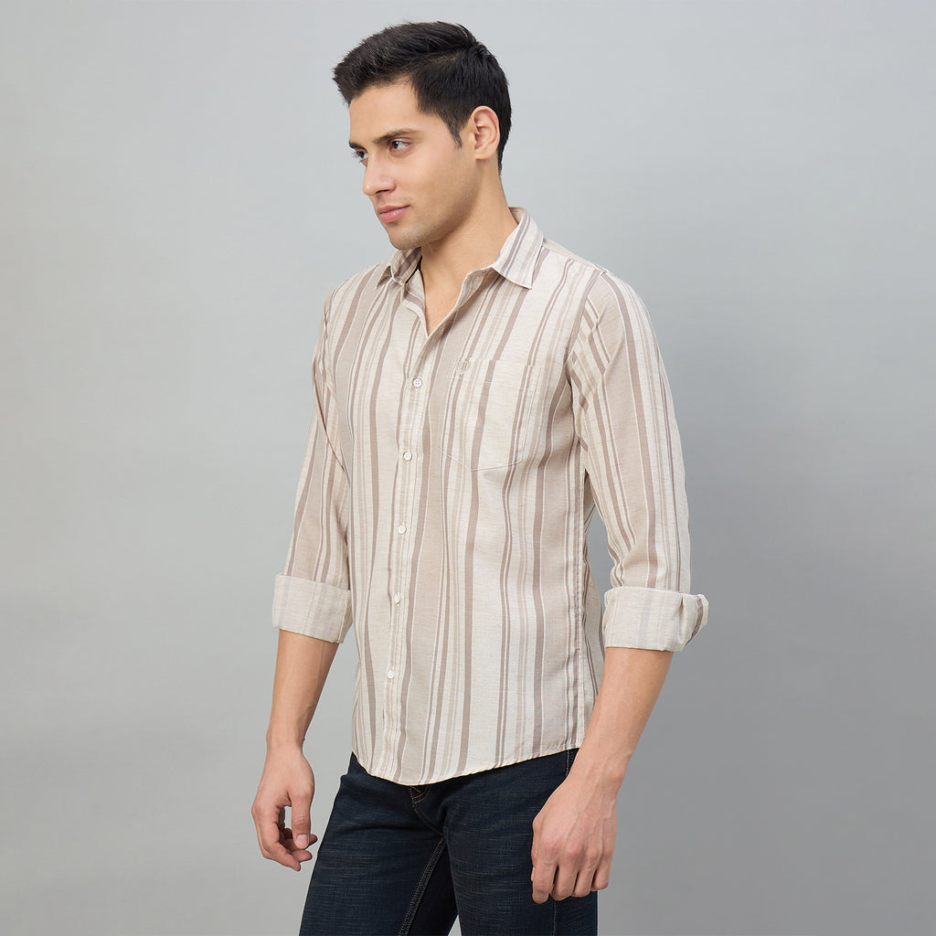 Duke Men Slim Fit Full Sleeve Poplin Cotton Shirt (SDO7PRCO)