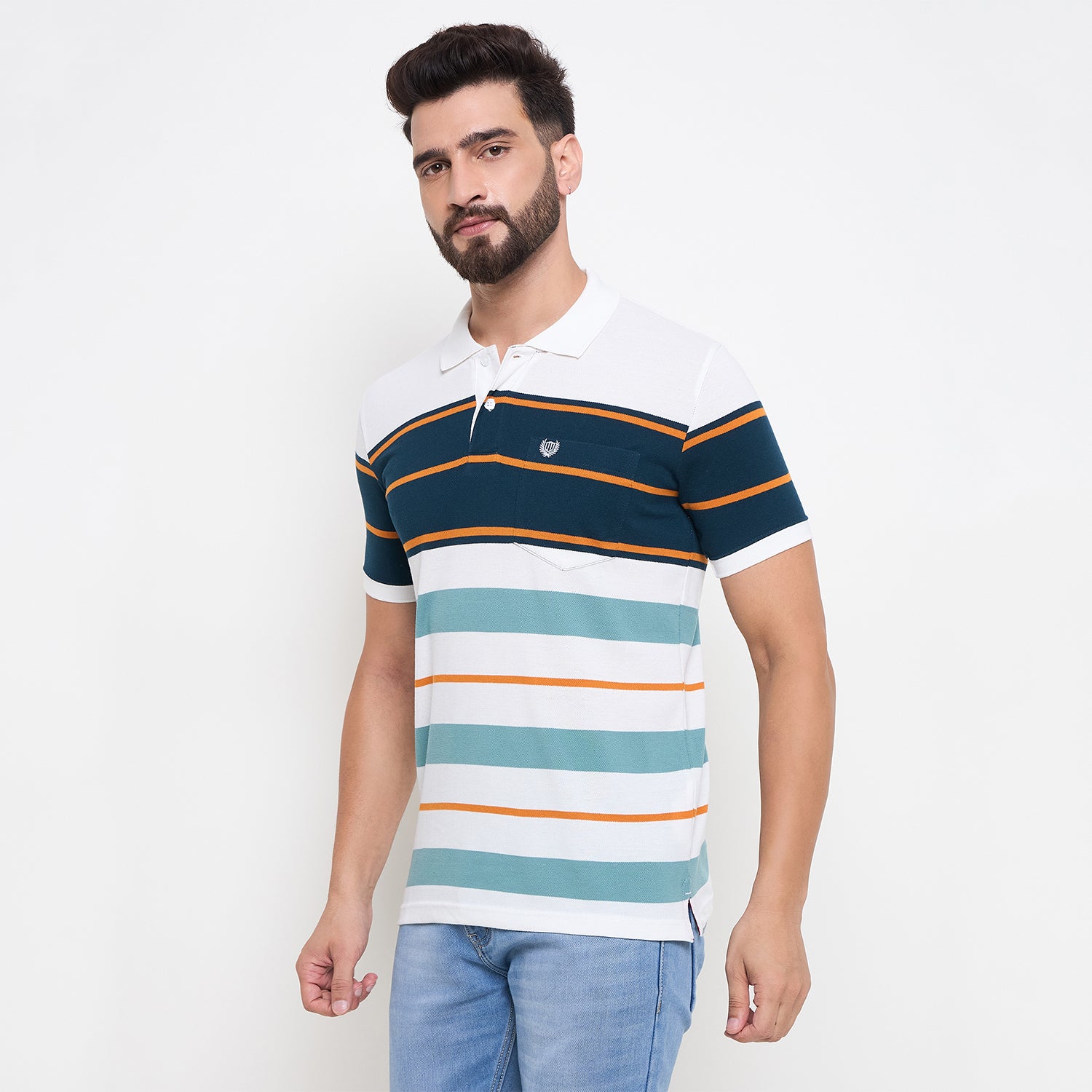 Duke Urban Men Half Sleeve Cotton T-shirt (LF7199)