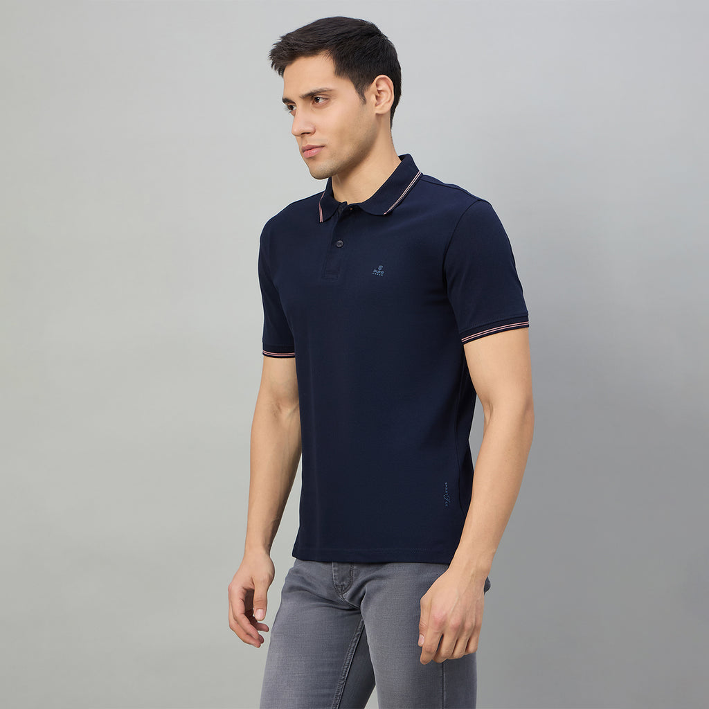 Duke Men Half Sleeve Cotton Smart Fit Casual T-shirt (SD73)