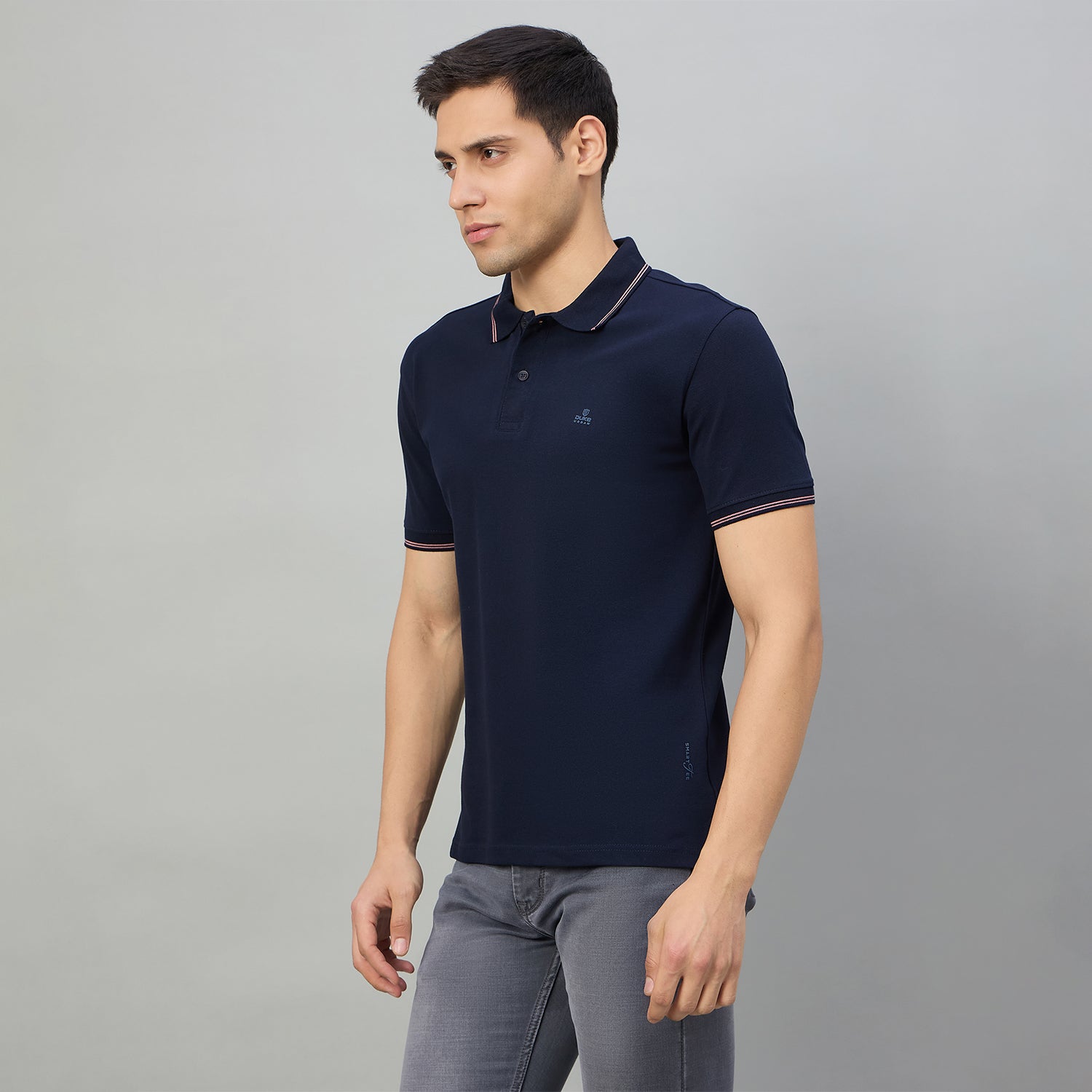 Duke Men Half Sleeve Cotton Smart Fit Casual T-shirt (SD73)